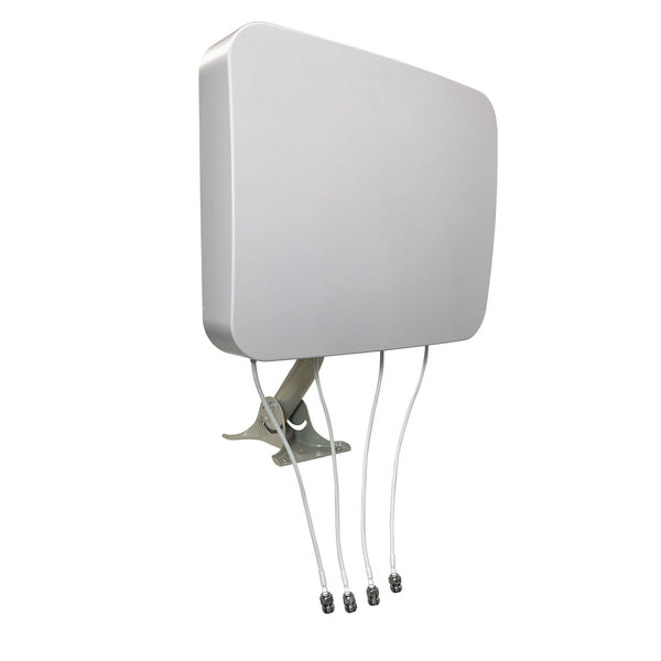 4x4 Cross-Polarized MIMO Outdoor Panel Antenna, 600 - 6000 MHz - Waveform